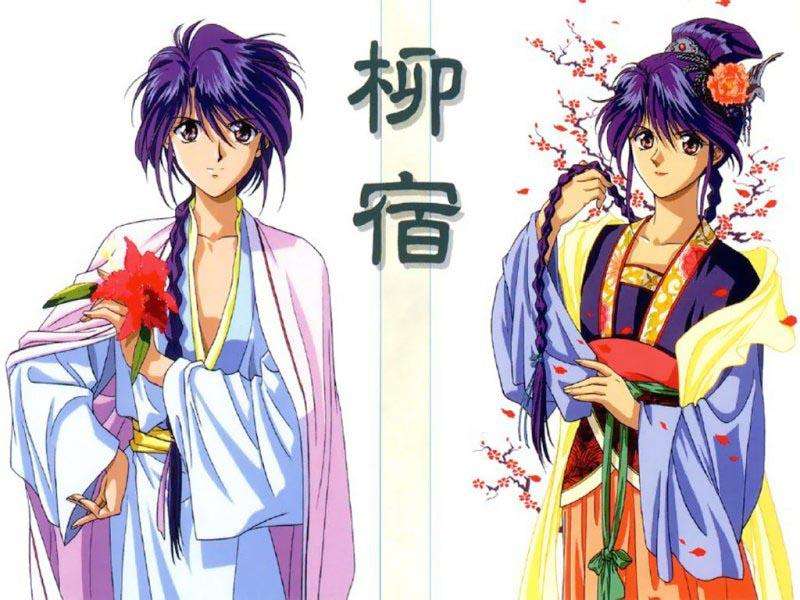 アニメの長髪男子画像!