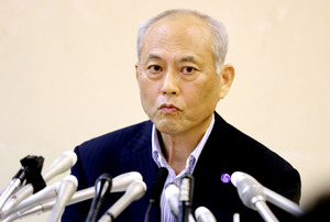 舛添要一前東京都知事、都に費用返還=公用車不当利用の6万5000円