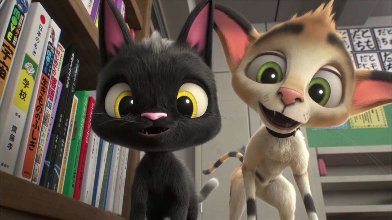 「黒い猫の歌」コラボ映像～ルドルフとイッパイアッテナver.～ - YouTube