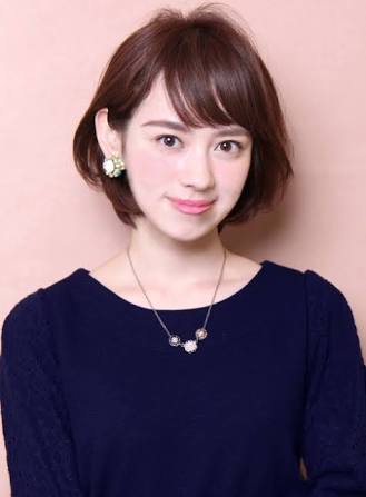 かわいいショートヘアー