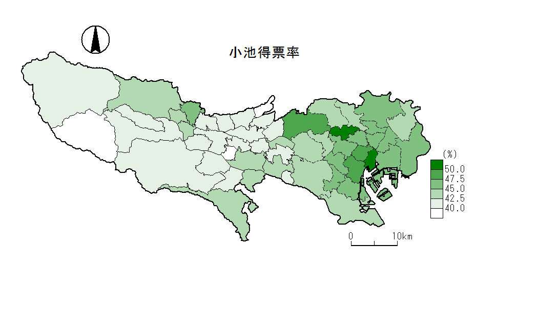 東京都知事選 小池百合子氏が当選確実