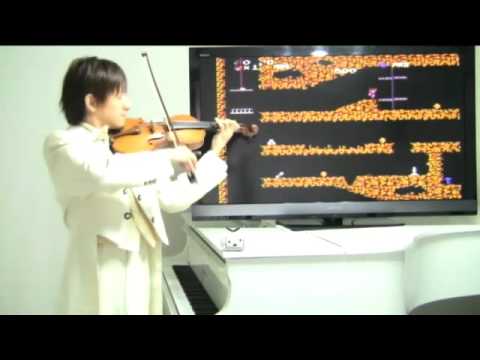 【FC】スペランカーをヴァイオリンで演奏しますた【てっぺい先生】 - YouTube