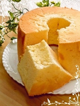 シフォンケーキを語ろう