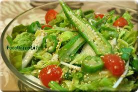 サラダに使う野菜について