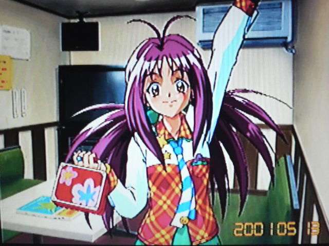 すごい髪型の二次元キャラ