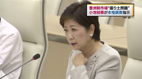 豊洲盛り土問題、小池都知事が本格調査指示(TBS系（JNN）) - Yahoo!ニュース