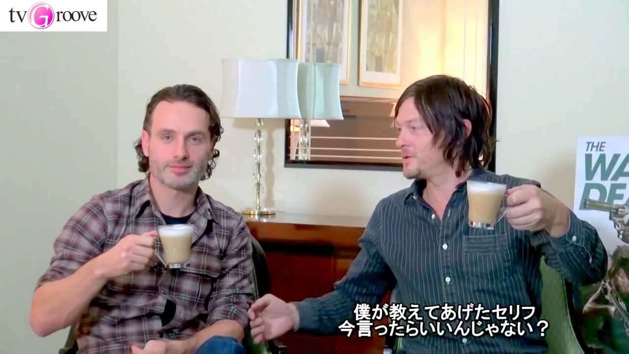 「ウォーキング・デッド」ノーマンがアンドリューにデタラメな日本語を教えて見事にひっかかる - YouTube