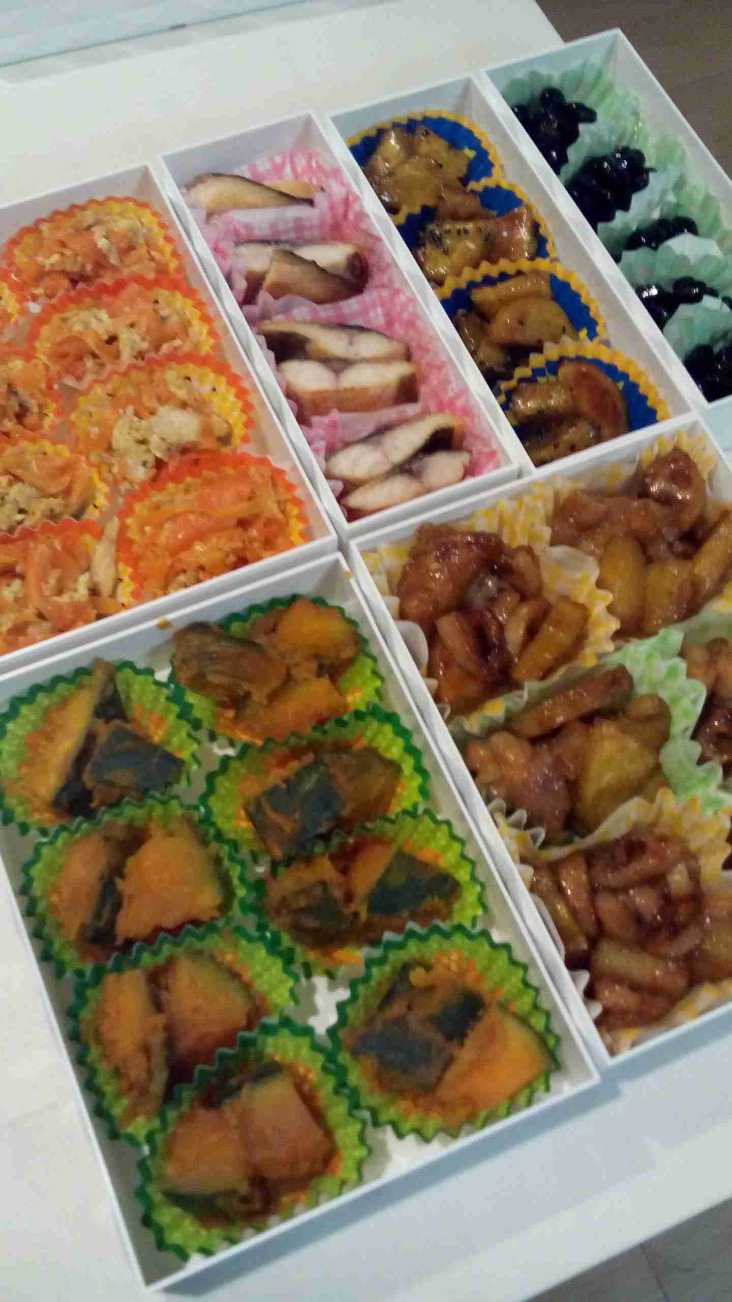 冷凍できるお弁当のおかず