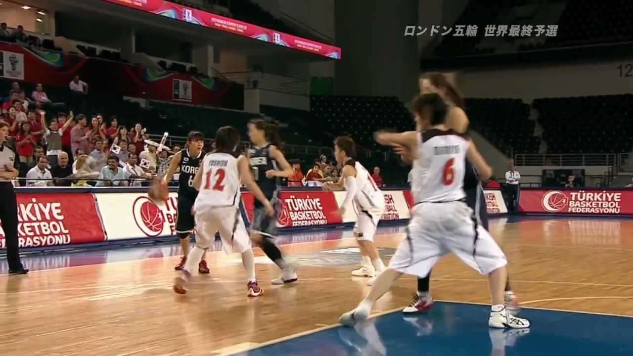 女子バスケ　日本vs韓国　韓国人のキチガイバスケMadman basketball of Korea - YouTube