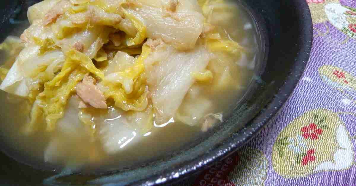 ☆白菜あったら絶対コレ♪簡単うま煮☆ by ｇａｂｉｂｉ [クックパッド] 簡単おいしいみんなのレシピが248万品