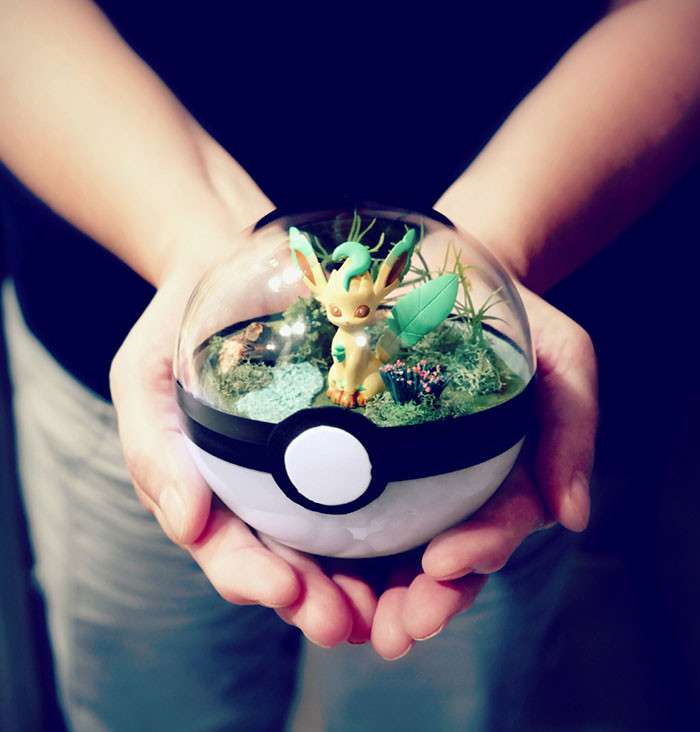 モンスターボールの中で暮らすポケモン！”ポケモンテラリウム”が可愛いと話題に！　