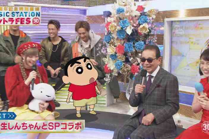Mステに出演中の芸能人画像