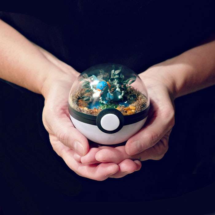 モンスターボールの中で暮らすポケモン！”ポケモンテラリウム”が可愛いと話題に！　