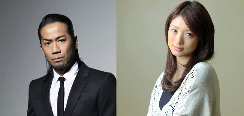 「がお~っ!」とじゃれ合うHIRO&上戸彩、娘との3ショット