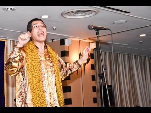 「PPAP」ピコ太郎が外国特派員協会で会見【全編】 - YouTube