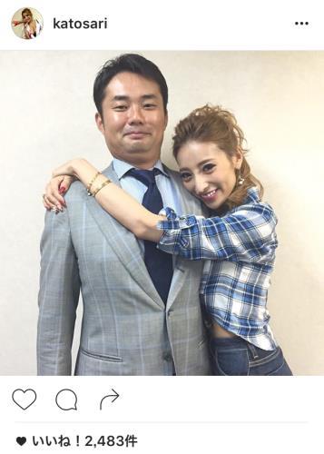 “ツンデレ”杉村太蔵、加藤紗里に抱きつかれニヤケ顔 : スポーツ報知