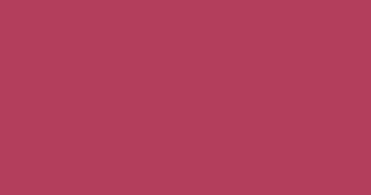 ワインレッド wine red #b33e5c