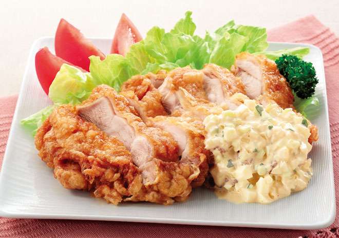 チキン料理の画像