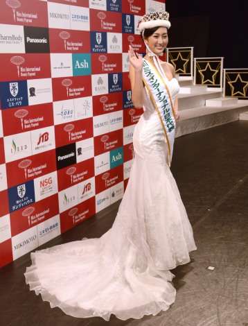 ミス・インターナショナル日本代表に東京出身の23歳・筒井菜月さん 仕事を辞め1年間トレーニング