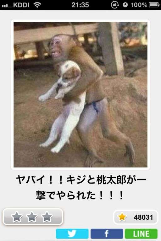 ボケて！で笑った動物編