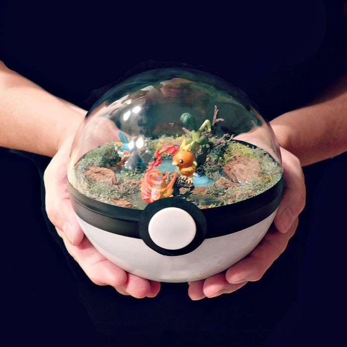 モンスターボールの中で暮らすポケモン！”ポケモンテラリウム”が可愛いと話題に！　