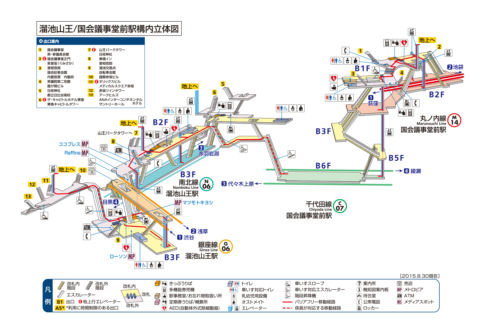 乗り換えに困る駅