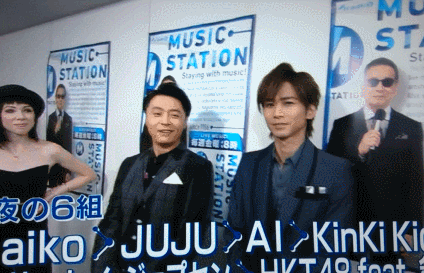 Mステに出演中の芸能人画像