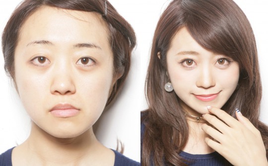 目が細い方のメイクテク