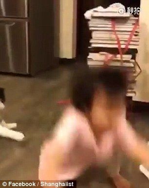 ネコが子供の足を引っかけて転ばせた!?これはぜったいわざとｗｗ 