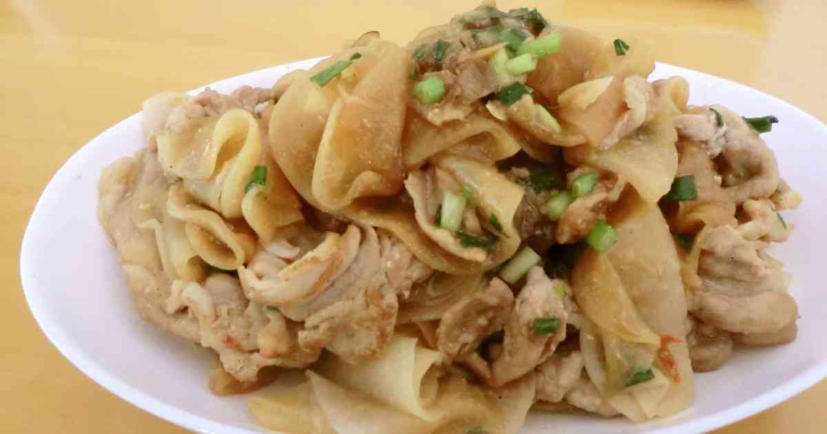 スライス大根と豚肉のにんにく醤油炒め by pakira555 [クックパッド] 簡単おいしいみんなのレシピが253万品
