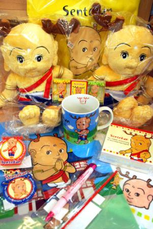 ローカルキャラクターを貼ろう