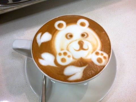 かわいいラテアート集めたい！