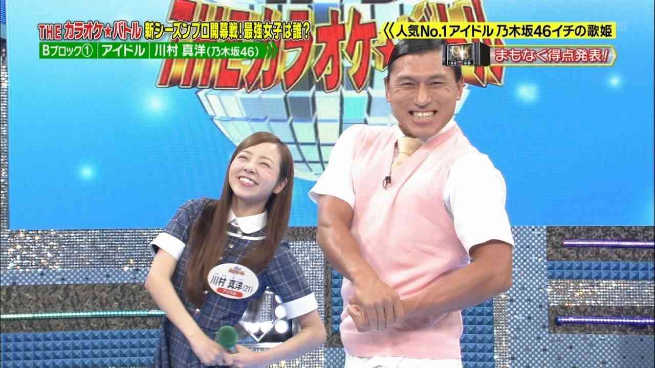 乃木坂46 川村真洋「ツヨク想う」予選Bブロック THEカラオケ★バトルSP【最強女子ボーカリストNo.1決定戦5】 - YouTube