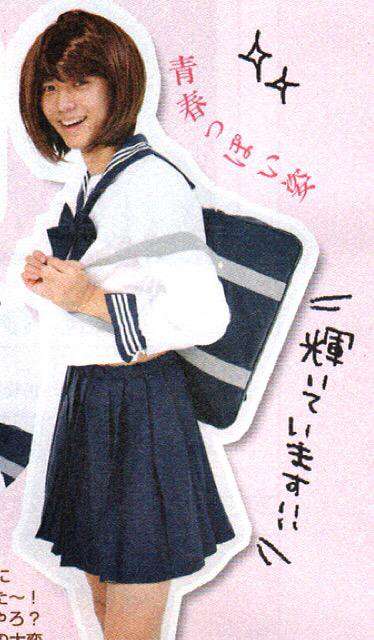 ジャニーズタレントの女装画像を貼るトピ