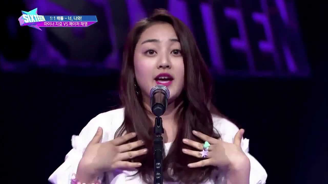 [150526] SIXTEEN Ep 4 - Jihyo 1v1 Performance Cut - YouTube