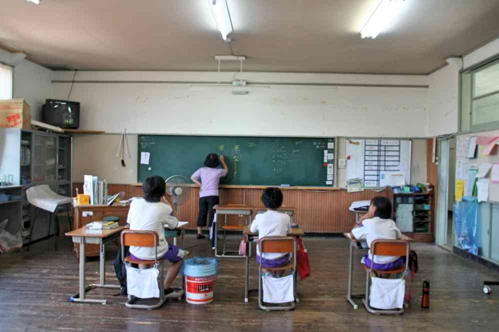 少人数の学校に通っていた人！