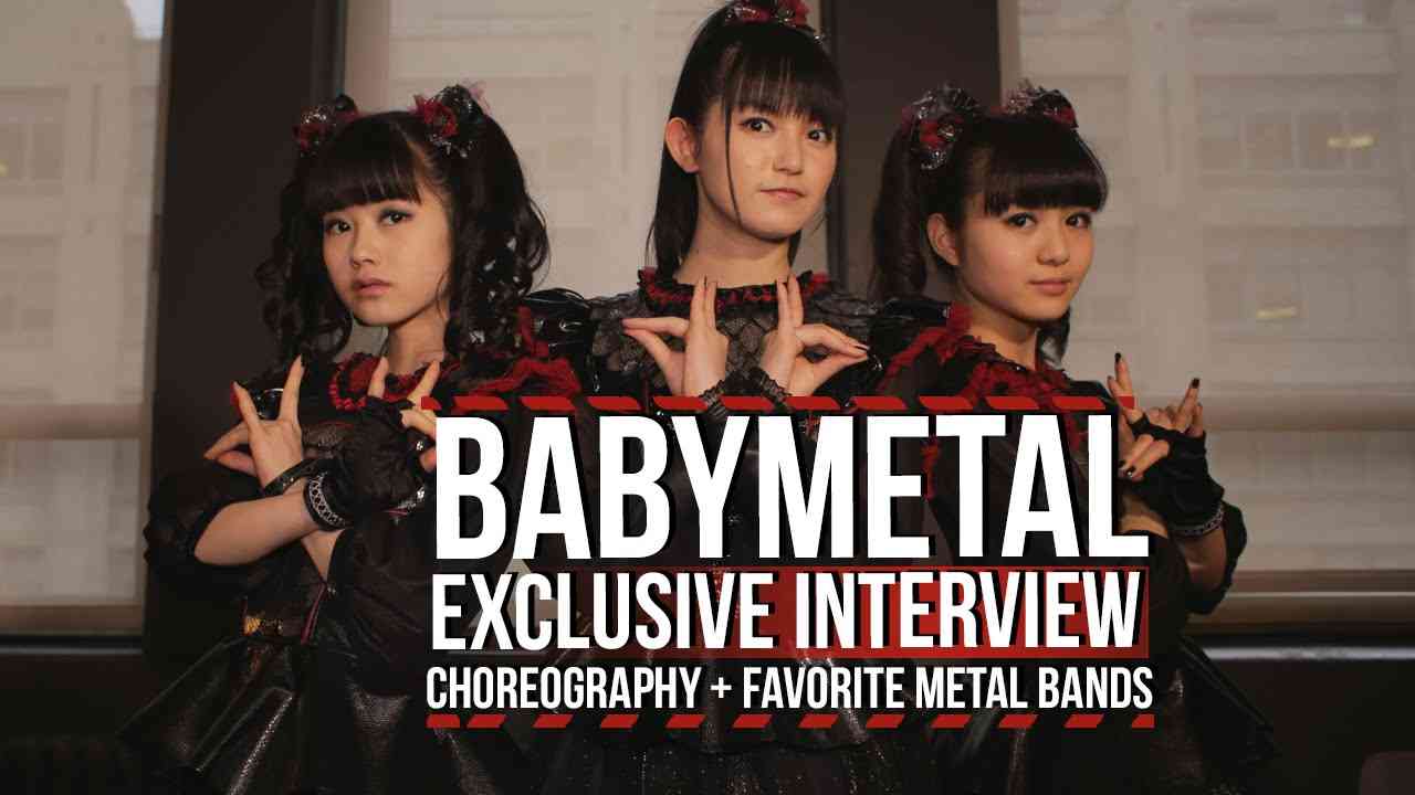 Babymetal on Their Choreography + Favorite Metal Bands - YouTube