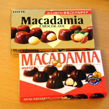 ナッツ入りのチョコが好きな人