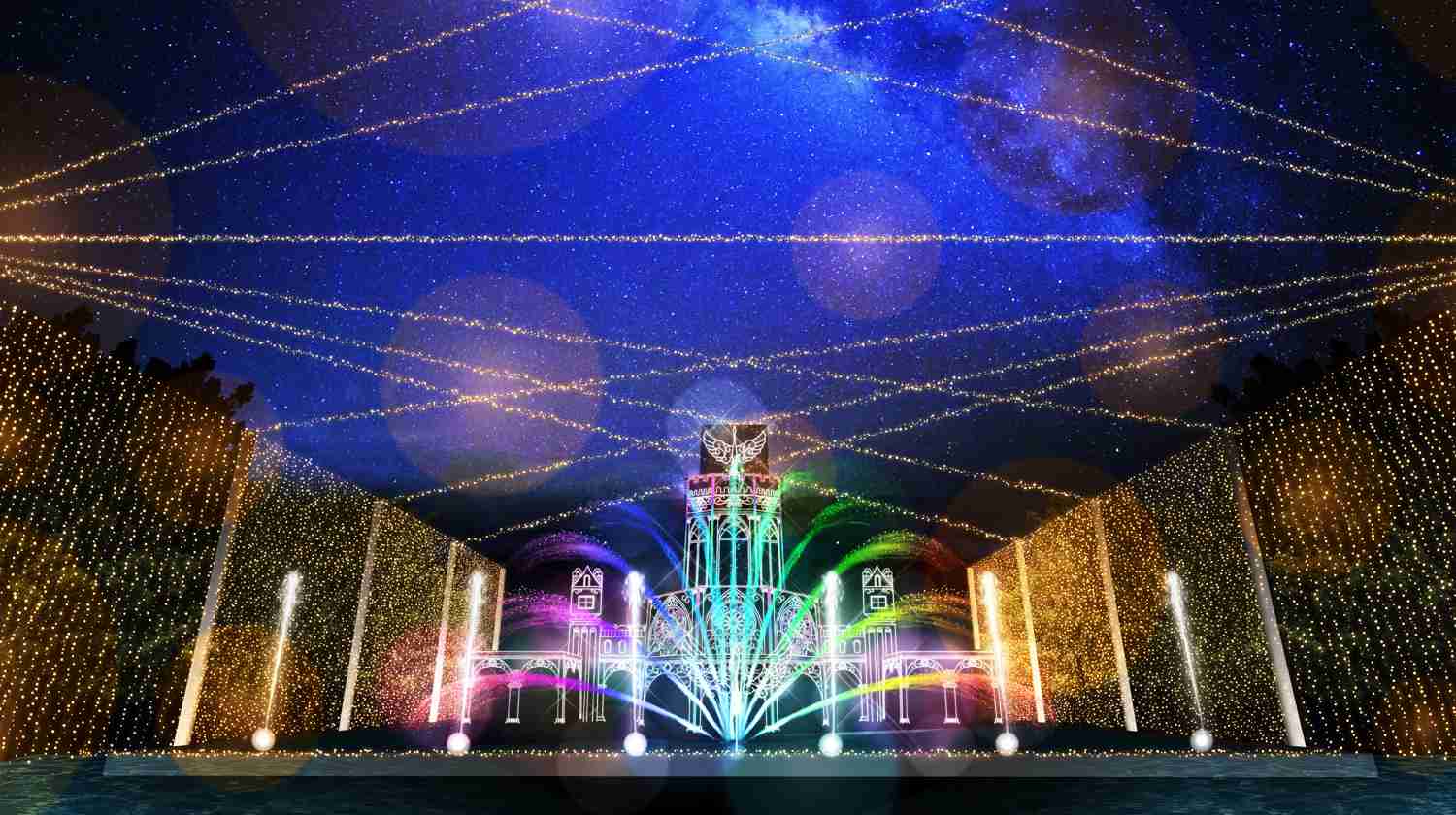 イルミネーションの画像みたいです！