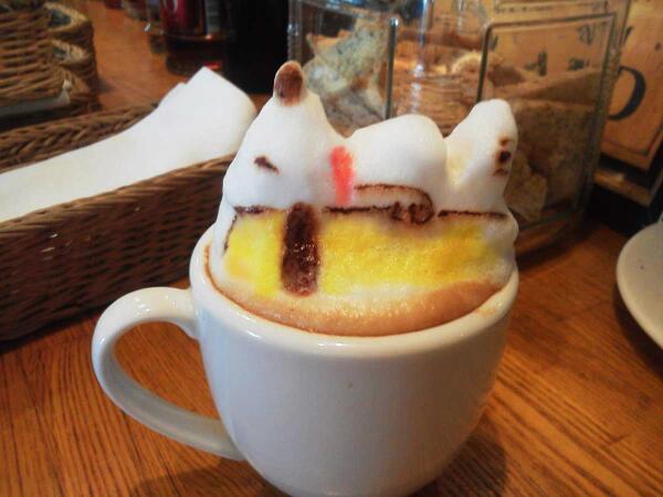 かわいいラテアート集めたい！