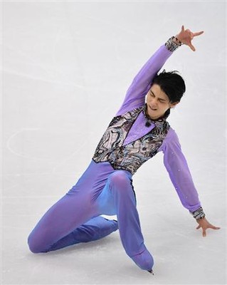 買いに行く人続出!? 羽生結弦の紫の衣装がどうみても