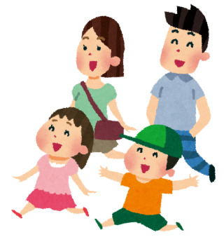 家族でおでかけ