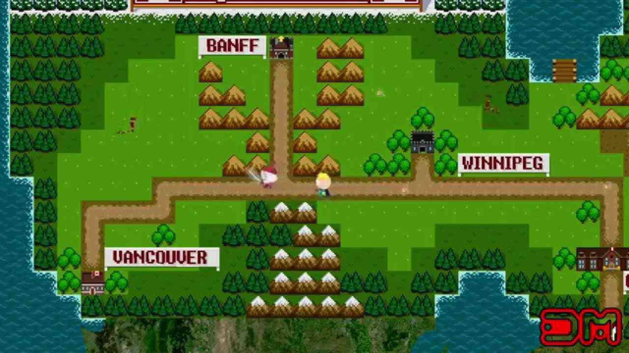 South Park The Stick of Truth - 8bit Blame Canada Song - YouTube