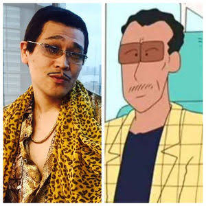 アニメキャラを男性有名人に当てはめてみるトピ