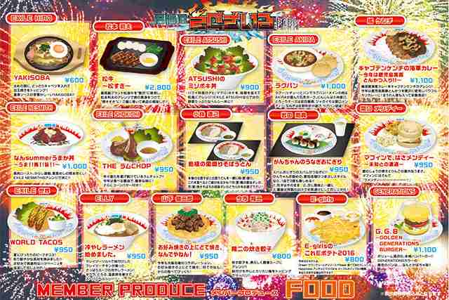 いろんなコラボ商品を貼ろう