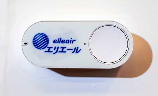 アマゾンが「注文ボタン」発売　押すと日用品をお届け