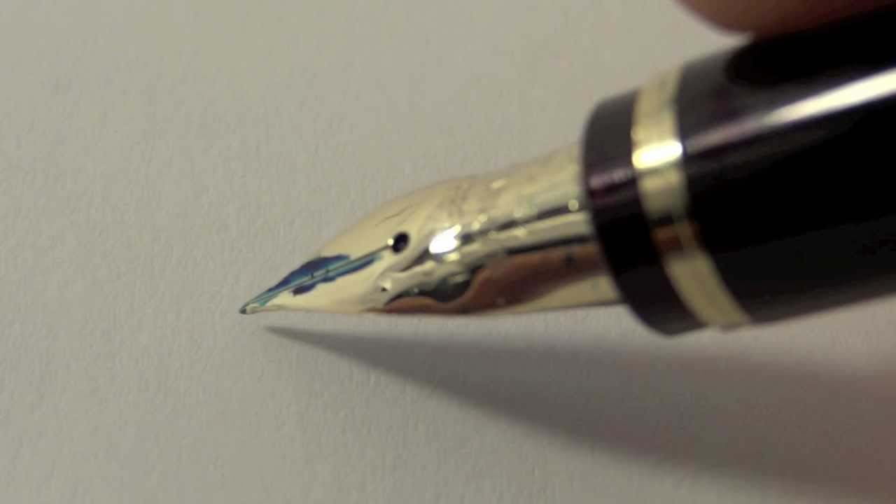 Custom Namiki Falcon Resin Fountain Pen HD - YouTube