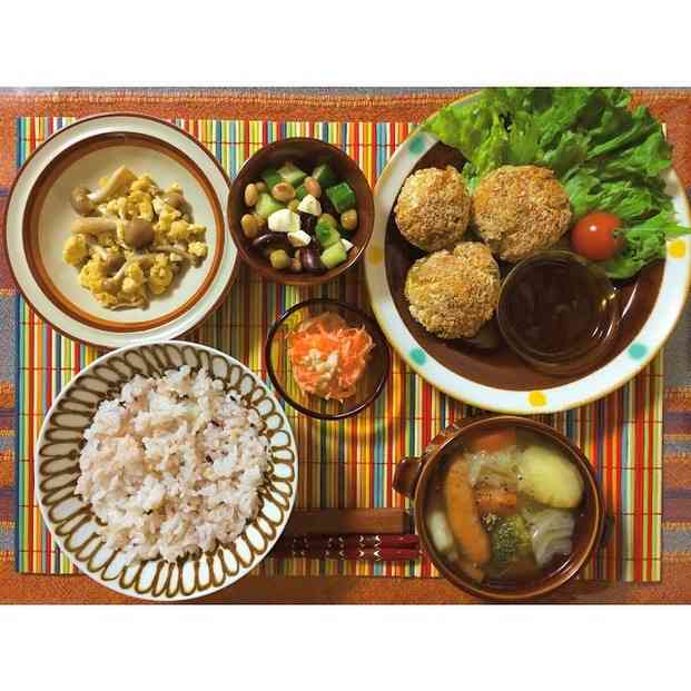 一汁三菜画像ください