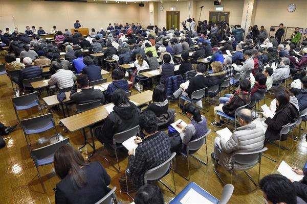 【糸魚川大規模火災】被災者向け説明会で一時紛糾も「店主は謝罪して」「市長の責任問題」