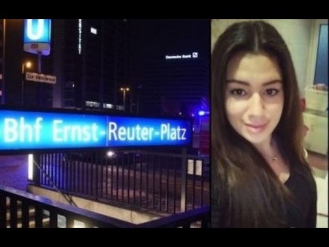 Islamic migrant pushes 20 year old German woman in front of subway train, The woman died. - YouTube